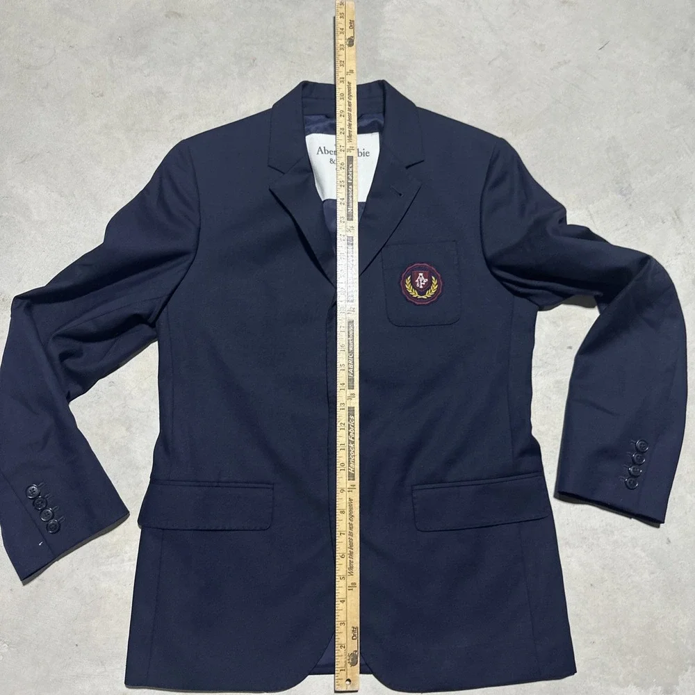 VINTAGE Y2K ABERCROMBIE & FITCH BLAZER SPORTS COAT MEN'S SZ MEDIUM $400 MSRP